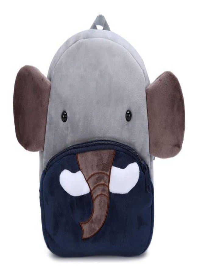 Delicado Toddler Preschool Kids Backpack for School Nursery Picnic Travelling Bag for Baby Girl Boy Age 1-5 Years (Elephant) - Image 1